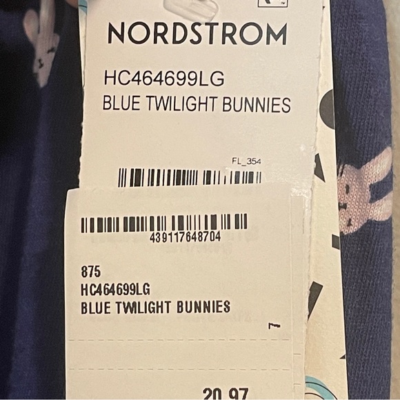 Harper Canyon Blue Twilight Bunnies Cotton Tank Dress 7 - Picture 6 of 6